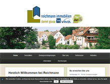 Tablet Screenshot of immobilien-reichmann.de